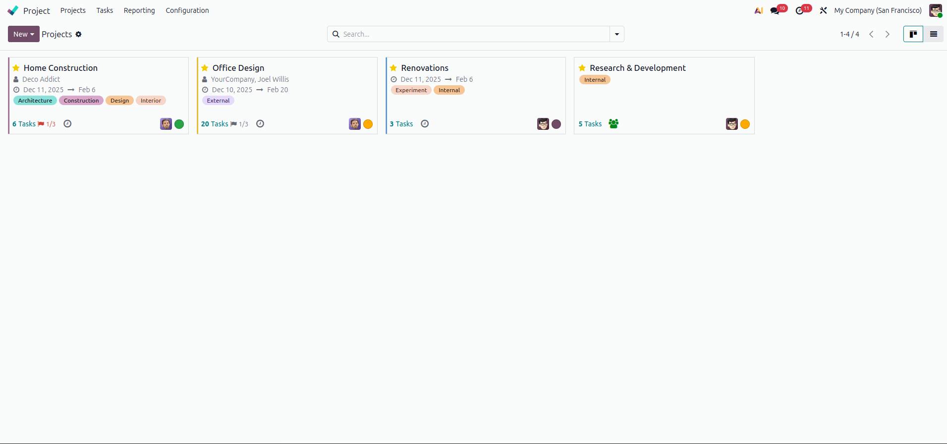 Odoo • Text and Image